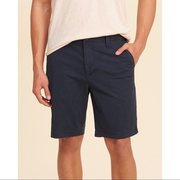 Hollister Shorts Hollister Co Guys Classic Fit Navy Shorts Poshmark